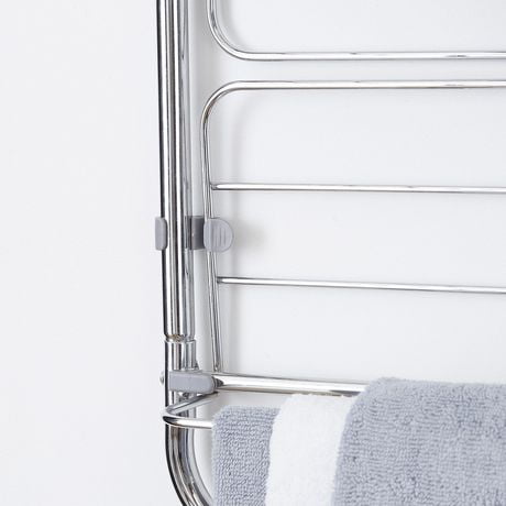 Neatfreak Chrome Over The Door 3 Tier Cascading Drying Rack