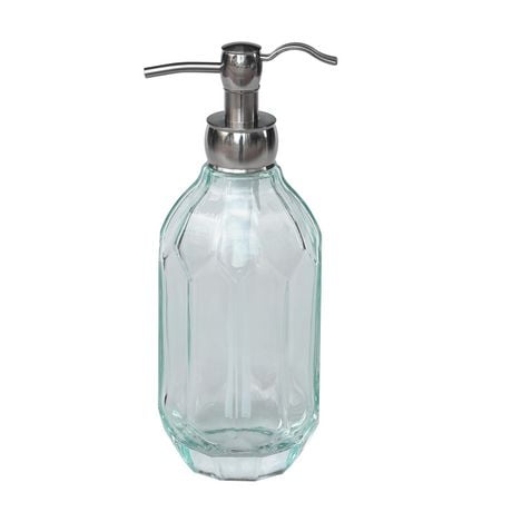 Hometrends Glass Soap Dispenser With Antique Pump Walmart Canada   6000206911147 