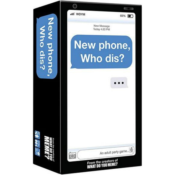 Nouveau Téléphone, Qui L'A ? Jeu de Société pour Adultes Jeu de messages texte hilarant