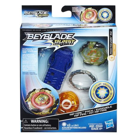 Beyblade Burst Evolution Rip Fire Starter Pack Roktavor R2 | Walmart Canada