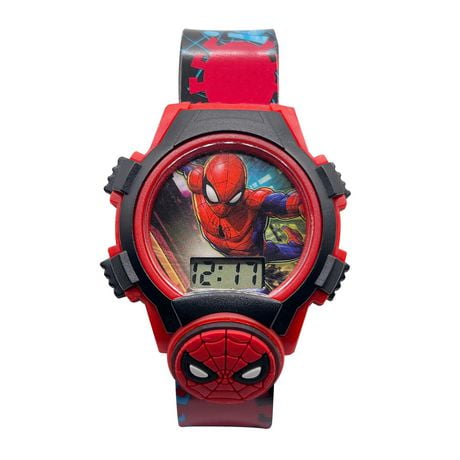 Marvel Spider-Man Kids Digital Watch with Flashing Dial