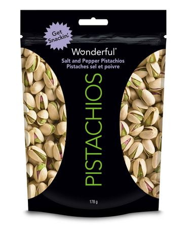 wonderful pistachios salt & pepper 40 ounce