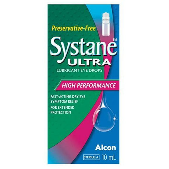 SYSTANE® Ultra, Lubricant Eye Drops, High Performance Preservative Free Single Use Eye Drops, 10 mL