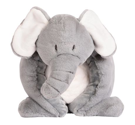 Baby's First by Nemcor 2 Piece Snuggle Buddy Set- Elephant | Walmart Canada