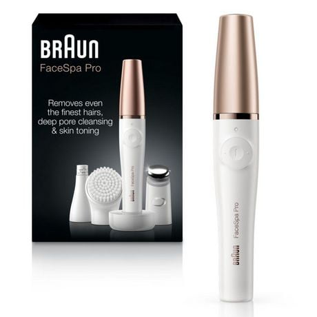 Braun FaceSpa Pro 911 Epilator, 3-in-1 Facial epilating