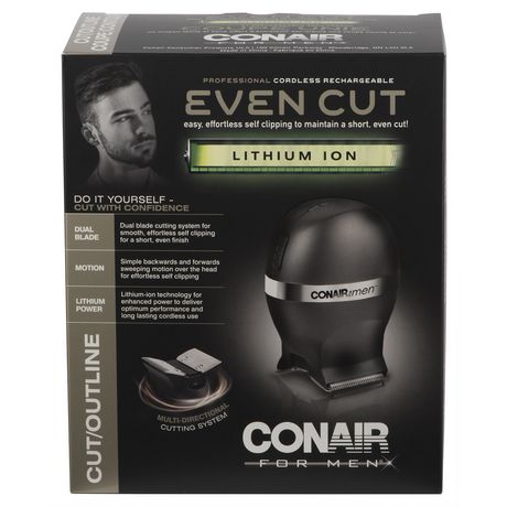conair even cut hair clippers