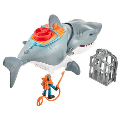 imaginext mega bite shark