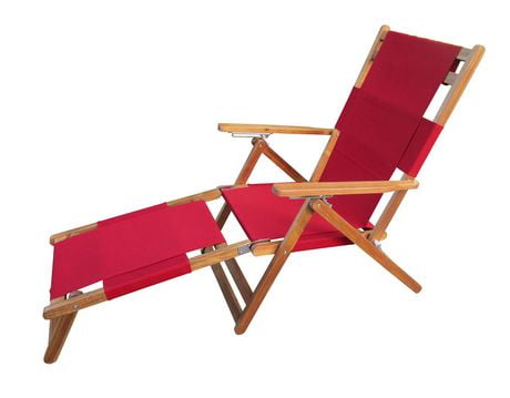 patioflare portable lounge chair with leg rest