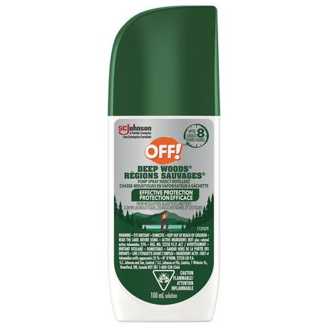 OFF! Deep Woods Mosquito and Insect Repellent Pump Spray, Bug Spray ...