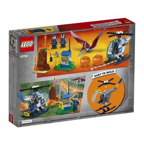 lego 10756 juniors jurassic world pteranodon escape