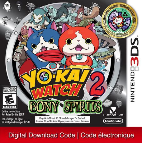 3ds Yo Kai Watch 2 Bony Spirits Walmart Canada