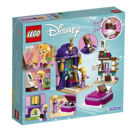 lego disney princess rapunzel's castle bedroom 41156