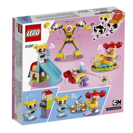 LEGO The Powerpuff Girls Bubbles’ Playground Showdown 41287 Building ...