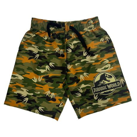 Jurassic World Boys Jwor Logo Shorts, Size: XS-XL