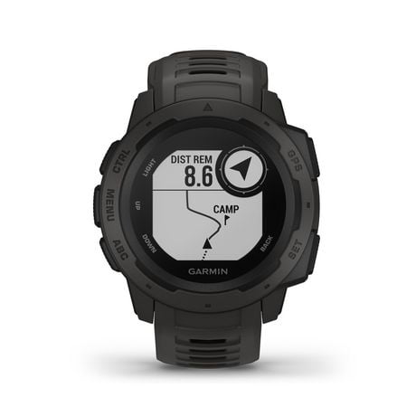garmin instinct rugged gps smartwatch