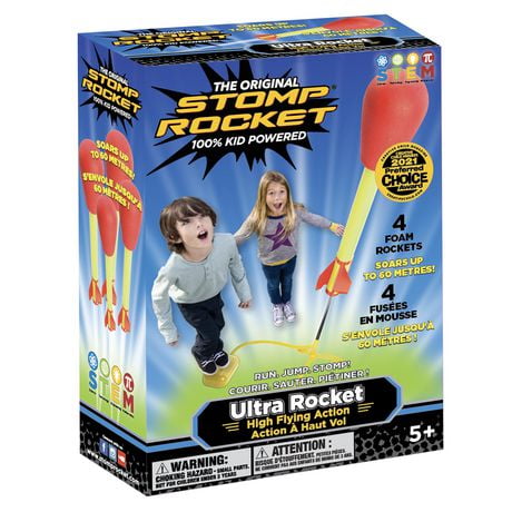 Stomp Rocket Ultra, 4 Rockets