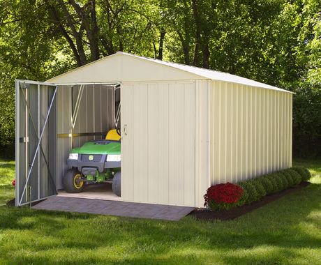 arrow storage commander 10' x 20' outdoor shed walmart