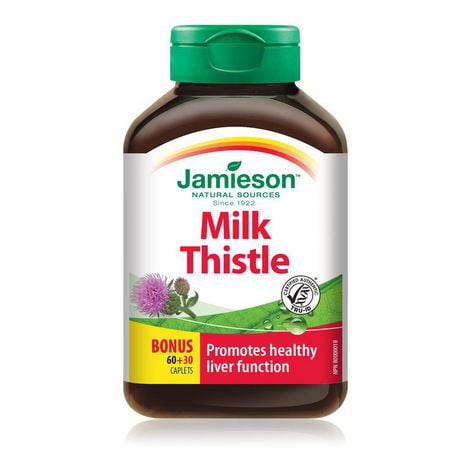 Jamieson Milk Thistle Caplets, 60+30 caplets