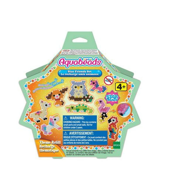 Aquabeads Arts & Crafts Star Friends Theme Bead Refill with over 600 Beads and Templates