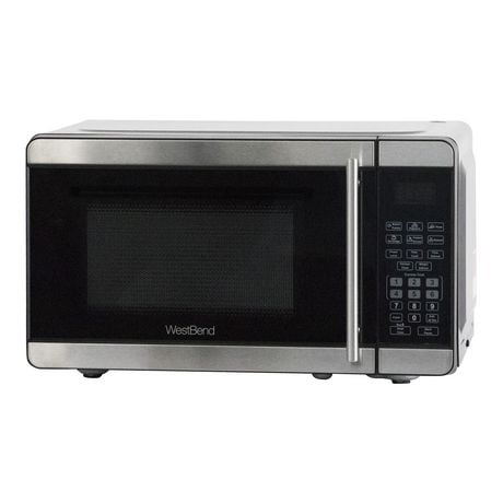 West Bend 0.7 cu. ft. Microwave Oven, in Stainless Steel (WBMW71S)