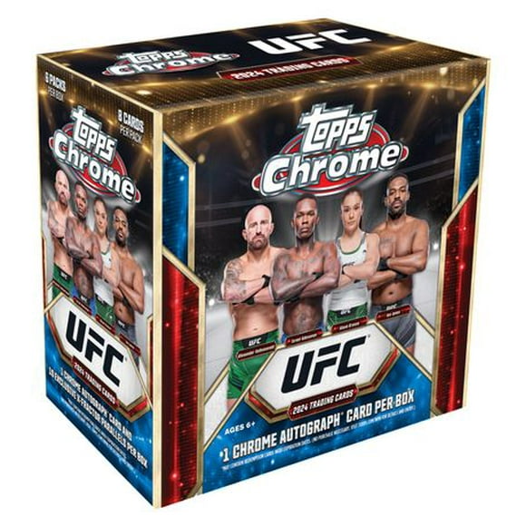 2024 Topps Chrome UFC Mega Box Trading Cards