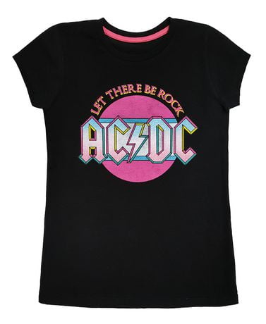 AC/DC Acdc Girls' short Sleeve T-Shirt | Walmart Canada