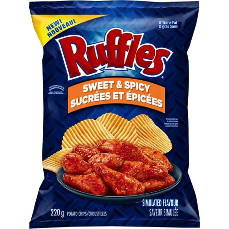 Ruffles Sweet & Spicy Potato Chips | Walmart Canada