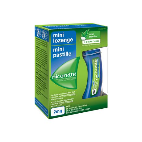 Nicorette® Mini Lozenges Mint 2 Mg 88s At Walmart.ca