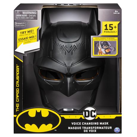 Batman Voice Changing Mask With Over 15 Sounds For Kids Aged 4 And Up Walmart Canada