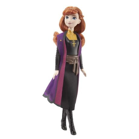 Disney Frozen Anna Fashion Doll and Accessory Toy Inspired by the Movie Disney Frozen 2, Ages 3+