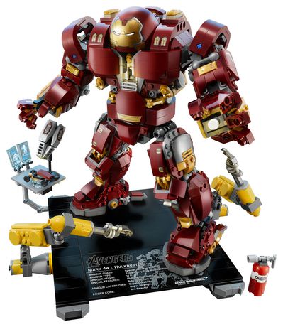 lego avengers iron man robot