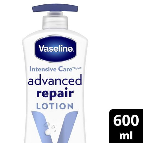 Vaseline Intensive Care™  48H Moisture + ultra hydrating lipids Advanced Repair Unscented Body Lotion, 600ml Body Lotion