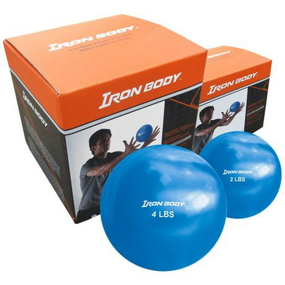 Paire de balle d'exercice Iron Body Fitness de 2 lb
