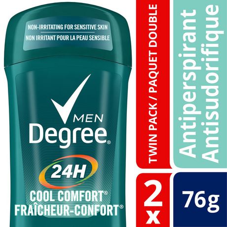 Degree Men Cool Comfort Antiperspirant Twin Pack Walmart Canada