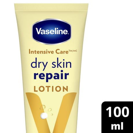 Lotion Corporelle Dry Skin Repair Vaseline Intensive Care™ avec 48 h d'Hydratation 100ml Lotion Corporelle