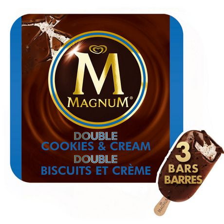 Magnum® Double Cookies & Cream Ice Cream 3x90mL | Walmart Canada