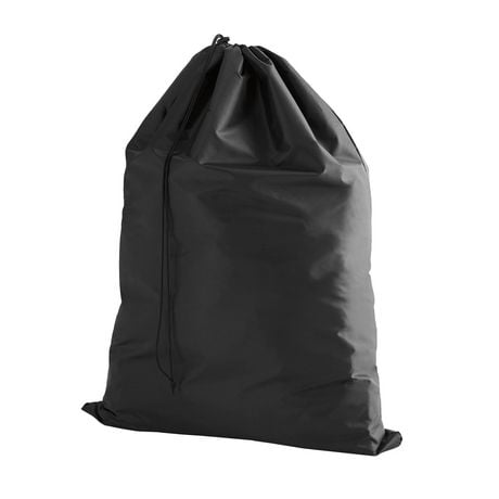 MAINSTAYS Laundry Bag, Black
