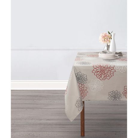 Hometrends Fabric Tablecloth Walmart Canada   6000204922137 