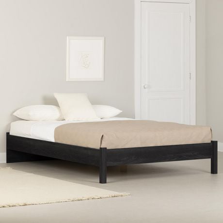 South Shore Holland Platform Bed Gray Oak | Walmart Canada