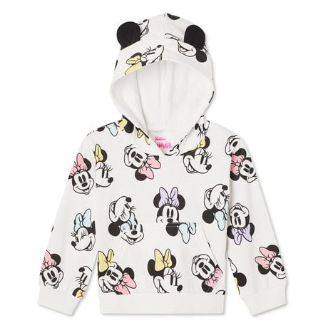 Disney Minnie Mouse Toddler Girls' Hoodie, Sizes 2T-5T