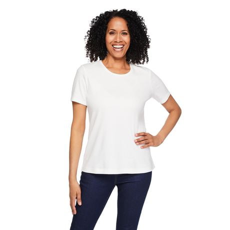 Iyla Women's Crew Neckline Tee, Sizes S-XXL