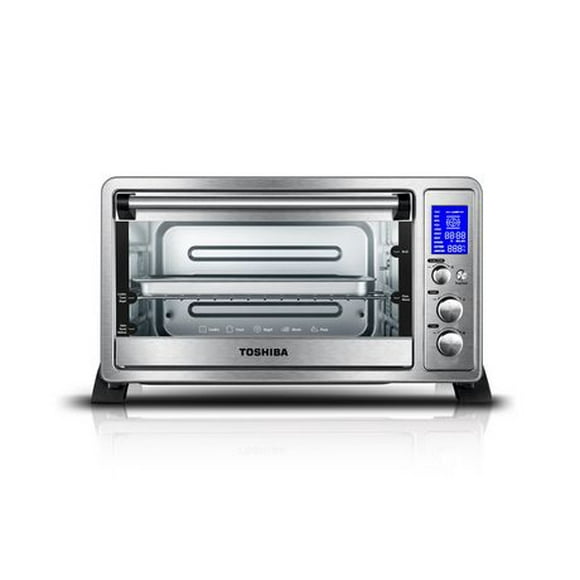 Toshiba Stainless Steel Toaster Oven with Digital Display