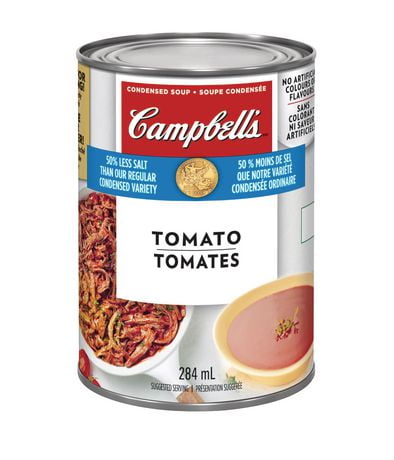 Campbell’s 50% Less Sodium Tomato Condensed Soup | Walmart Canada