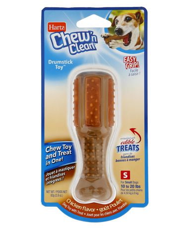 UPC 032700120078 product image for Hartz Chew & Clean Chicken Drumstick For Dogs Small Brown Small | upcitemdb.com