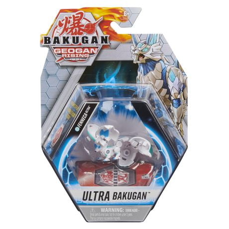 Bakugan Ultra, Fenneca, 3-inch Tall Geogan Rising Collectible Action ...