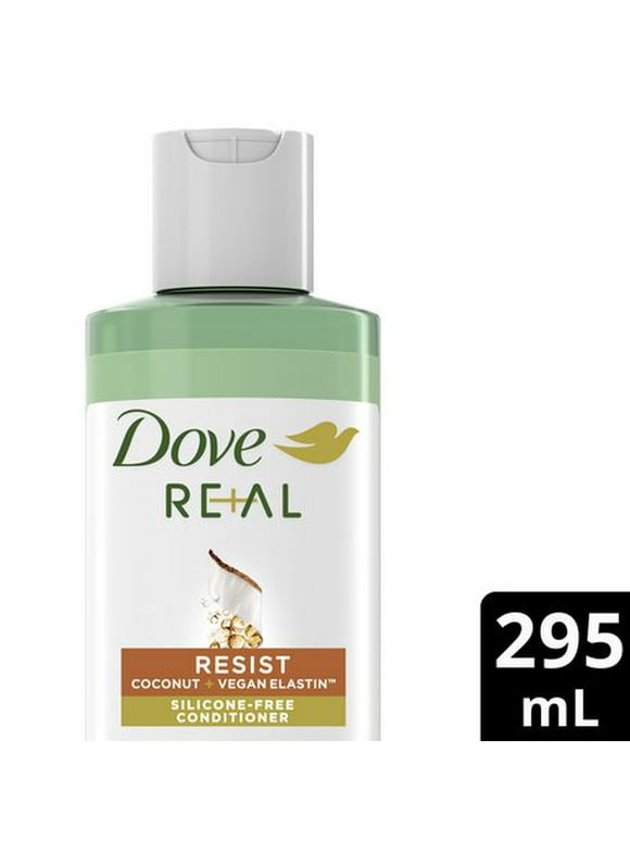 Dove REAL Coconut + Vegan Elastin™ Resist Conditioner, 295 ml Conditioner