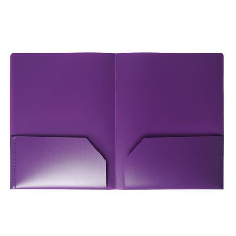 Pen+Gear Poly Twin Pocket Portfolio - Walmart.ca