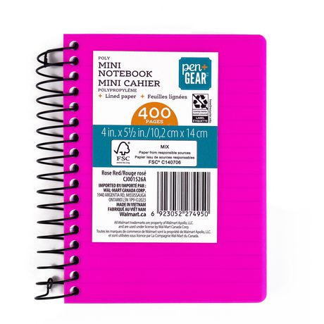 PEN+GEAR POLY FAT LITTLE NTBK ASST | Walmart Canada