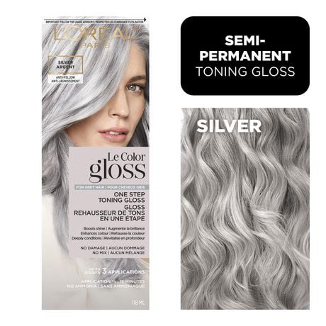 L'Oreal Paris Le Color Gloss Semi Permanent Hair Color, In-shower ...