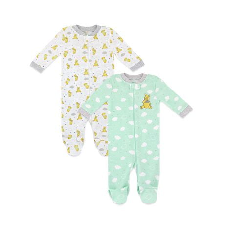 Disney Winnie the Pooh Baby Sleep 'N Play Sleepers - Pack of 2 ...